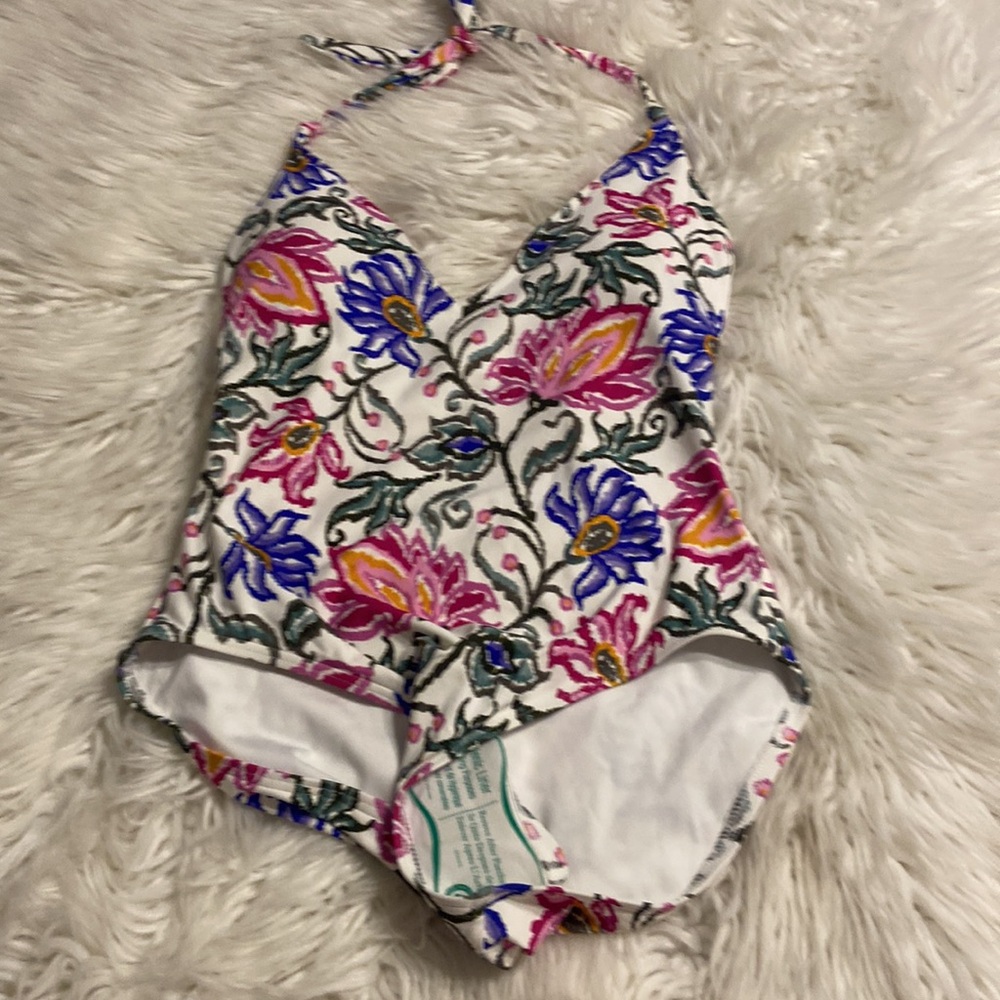 LOFT WOMEN’S ONE PIECE SWIM SIZE M BRAND NEW WITH TAG SEE ALL PHOTOS - Picture 4 of 12